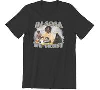 in Sosa We Trust Chief Keef Hip Hop Music Graphic Printed Unisex 100% Cotton Short-Sleeve T-Shirts M