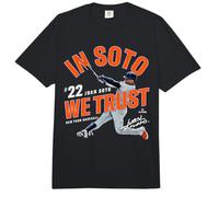 In Soto We Trust Juan Soto New York Baseball MLBPA Comfort Colors Adult Heavyweight T-Shirt