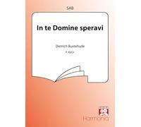 In Te Domine speravi - SAB - PART