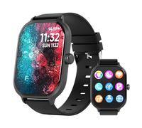 iN Tech Smart Watch Pro (avanzado) pantalla táctil HD de 2 pulgadas, rastreador de fitness, monitor de frecuencia cardíaca, sueño, SpO2, unisex, resistente al agua