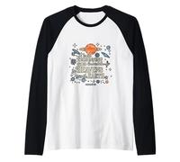 In the Beginning God Created Heavens - Genesis 1:1 Gift Idea Camiseta Manga Raglan
