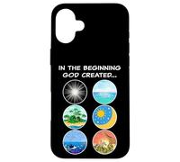 In The Beginning God Created: School Teacher & Kids Creation Carcasa para iPhone 16 Plus