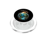 In The Beginning God... Earth Genesis 1:1 Bible Verse Nature PopSockets PopGrip para MagSafe