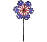 In the Breeze 2638 - Spinner di fiori di fiore di fiore Patriot Star da 19 pollici
