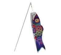 In the Breeze 5049 Spectrum Koi - Maceta o varita decorativa que no se rompe, 18""