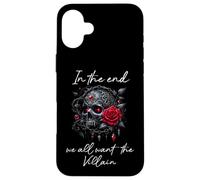 In the End We All Want the Villain Dark Romance Smutty Book Carcasa para iPhone 16 Plus