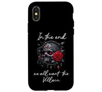 In the End We All Want the Villain Dark Romance Smutty Book Carcasa para iPhone X/XS