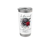 In the End We All Want the Villain Era Dark Romance Book Vaso térmico de acero inoxidable de doble pared