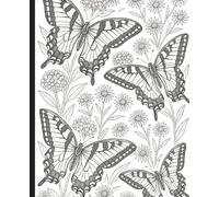 In the Garden, Swallowtail Butterflies: Classic Ruled Notebook