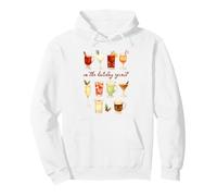 In The Holiday Spirit Xmas Party Festliche Bebidas Cócteles Sudadera con Capucha