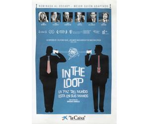 In The Loop, Película en DVD, Comedia Política, Nominada al Oscar, con James Gandolfini, Peter Capaldi, Estuche Slim