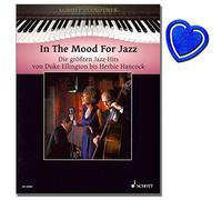 In The Mood for Jazz - Partituras para Piano - Los Mayores Jazz de Hits de Duke Elling Ton hasta Herbie Hancock - Editorial: Hans de Günter Muñeco de heno - (con Bunter herzförmiger Pinza para ordenador)