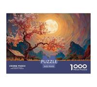 in The Moonlight An Old House 1000 Pcs Cartón Fuerte Rompecabezas Colorful Landscape Imposible, Difícil Juego Familiar Puzzle Juego De Desafío Difícil 70x50cm/1000pcs
