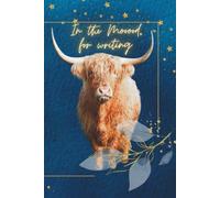 In the mooood for writing: Highland Cow Notebook