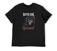In The Mouth of Madness Fictional Sutter Cane Horror Novel Men's T-Shirt Unisex Black Cotton Print tee Shirts XL