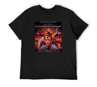 In The Mouth of Madness Men's T-Shirt Unisex Black Cotton Print tee Shirts M