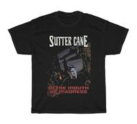 in The Mouth of Madness, T-Shirt, Fictional Sutter Cane Horror Novel Black S