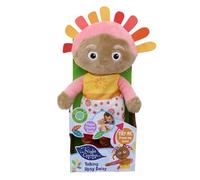 In the Night Garden Upsy Daisy Cbeebies - Oso de peluche parlante, juguete lindo y sensorial, sonido relajante, juguete para niños y juguetes para bebés, 0-6 meses, color rosa