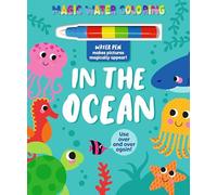 In the Ocean: Magic Water Coloring with Water Pen | Reusable No-Mess Ocean Activity Book for Toddlers | Reveal Hidden Colors & Sea Animals | Travel-Friendly Learning Fun for Ages 1+