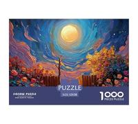 in The Style of Dan Mumford and Adam Elsheimer 1000 Piezas Cartulina Extra Gruesa Rompecabezas DIY Oil Painting Antiestrés Juego Creativo Rompecabezas para Decoración del Hogar 52x38cm/1000pcs