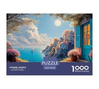 in The Style of Detailed Oil Paintings 1000 Pieza Cartulina Premium Rompecabezas Premium Ocean Scene Extremadamente Difícil Desafío Único Rompecabezas para Decoración del Hogar 70x50cm/1000pcs