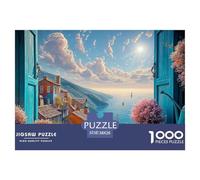 in The Style of Detailed Oil Paintings 1000 Piezas Cartulina Extra Gruesa Set De Rompecabezas Ocean Scene Antiestrés Juguete De Cumpleaños Rompecabezas para Adultos Y Niños 38x26cm/1000pcs
