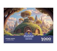 in The Style of James Gilleard 1000 Piezas Cartón Rompecabezas Blooming Tree House Imposible, Difícil Juego Creativo Puzzle para Adultos Y Niños 70x50cm/1000pcs