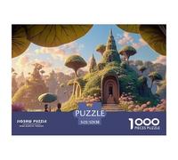 in The Style of James Gilleard 1000 Piezas Papel Ecológico Rompecabezas Hobbit-Style Dwellings Liberador De Estrés Juego Familiar Puzzle para Niños Pequeños 52x38cm/1000pcs
