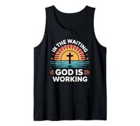 In The Waiting God Is Working Camiseta sin Mangas