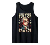 in The World Full of 67 to Be A 76 George Washington 67 Meme Camiseta sin Mangas