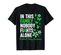 In This Family Nobody Fights Alone Kidney Cancer Awareness Camiseta