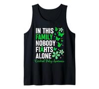 In This Family Nobody Fights Alone Kidney Cancer Awareness Camiseta sin Mangas