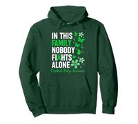 In This Family Nobody Fights Alone Kidney Cancer Awareness Sudadera con Capucha