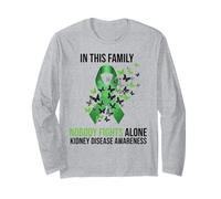 In This Family Nobody Fights Alone Kidney Disease Awareness Manga Larga