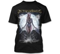 In This Moment Heavy Rock Band Gothic Female & Wolf Art T-Shirt Black XL