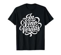 In Vino Veritas Cita Latina para Amantes del Vino Camiseta