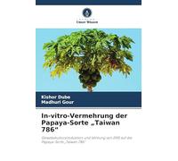In-vitro-Vermehrung der Papaya-Sorte "Taiwan 786": Gewebekulturproduktion und Wirkung von EMS auf die Papaya-Sorte "Taiwan 786"