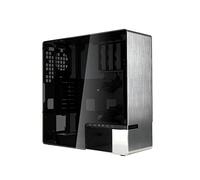 IN WIN Development 904 Plus Silver - Caja de Ordenador de sobremesa (ATX/Micro ATX, 5 x 2.5, 3 x 3.5, 1 x 5.25), Color Plateado y Negro