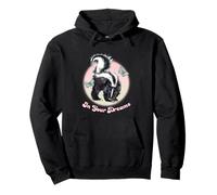In Your Dreams Skunk with Butterflies Sudadera con Capucha