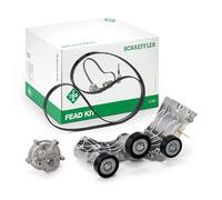 INA 529 0148 30 Bomba de agua + kit de correa poli V adecuado para MERCEDES-BENZ