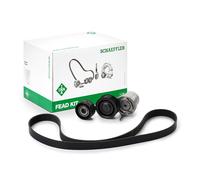 INA 529 0313 10 Juego de correas trapeciales poli V para NISSAN MICRA V (K14)