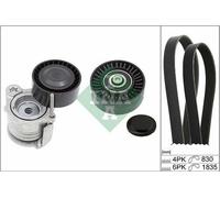 INA 529 0359 10 Juego de correas trapeciales poli V para BMW 3 Touring (E91)