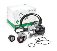 Juego de correas poly V (rodillos y bomba de refrigerante) INA 529 0370 30