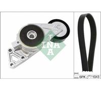 INA 529 0429 10 Juego de correas trapeciales poli V para VW GOLF VI (5K1)
