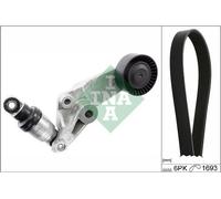 INA 529 0473 10 Juego de correas trapeciales poli V para TOYOTA COROLLA