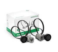 INA 529 0477 10 Juego de correas trapeciales poli V para VOLVO V50 (545)