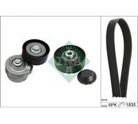INA 529 0498 10 Juego de correas trapeciales poli V para FIAT Doblo Cargo (223)