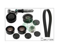 Kit de correa trapezoidal acanalada con polea de rueda libre 529 0520 20 INA