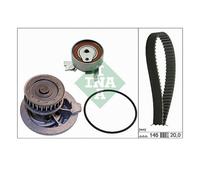 Ina 530 0147 30 Bomba de Agua + Kit Correas Dentadas para Opel Astra F Cc