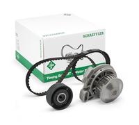 Bomba de agua + juego de correas de distribución INA 530 0151 30